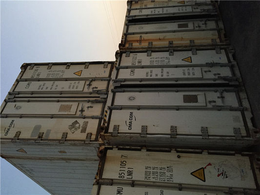 中国 販売の高い立方体の輸送箱のための使用されたステンレス鋼のリーファーは13.11mの長さを大きさで分類します サプライヤー