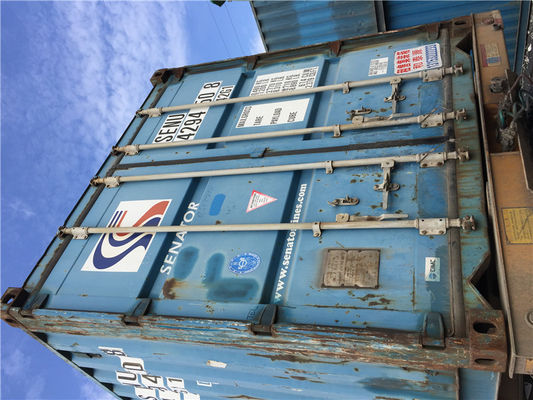中国 鋼鉄使用された貨物用コンテナ第2手の貯蔵容器/20フィートを乾燥して下さい サプライヤー