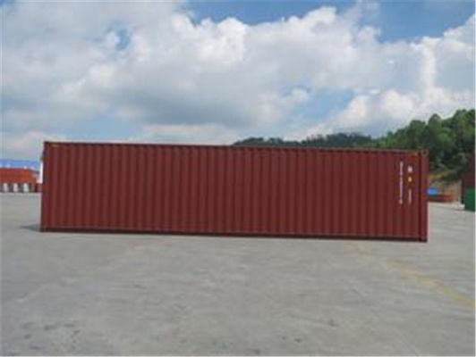 中国 金属の赤く高い立方体の輸送箱の国際規格13.71mの長さ サプライヤー
