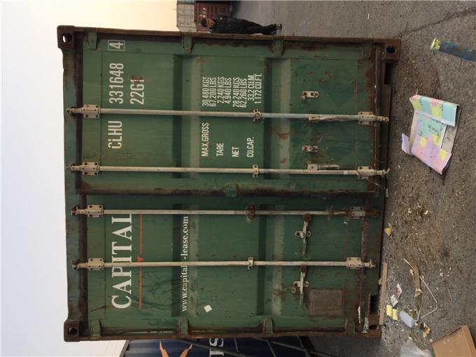 青によって使用される金属の輸送箱の国際規格の乾燥した貨物専用コンテナ