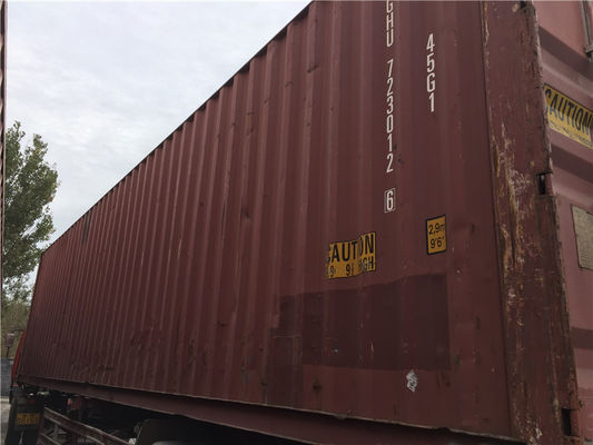 中国 使用された40のFt Hcの輸送箱はOD 12.19m*2.44m*2.9mの寸法を測ります サプライヤー