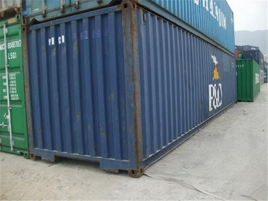 中国 青によって使用される金属の輸送箱の国際規格の乾燥した貨物専用コンテナ サプライヤー