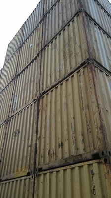 中国 乾燥した鋼鉄は20ftの輸送箱の熱いすくいの電流を通されたドアを使用しました サプライヤー