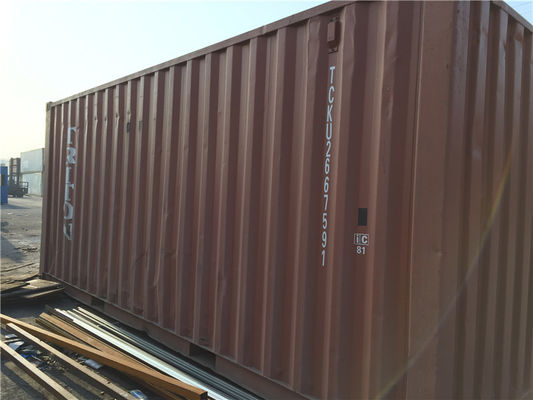 中国 33 CBMの鋼鉄貨物船積み/Intermodal輸送のための20フィートの貯蔵容器 サプライヤー