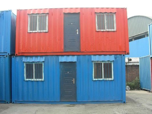 中国 小さい貯蔵容器の家20フィートのネパールの/海の容器の家 サプライヤー
