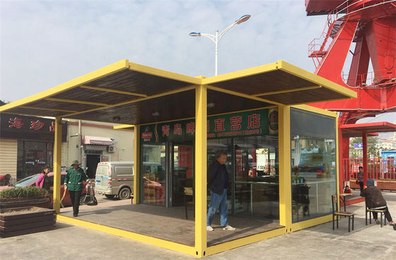 中国 携帯用オフィスのための家の取り外し可能な貯蔵容器の家 サプライヤー