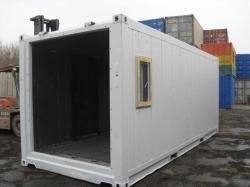 中国 20gp鋼鉄大きいプレハブの輸送箱の家の白い抵抗の70°Cへの極度な温度-40の°C サプライヤー