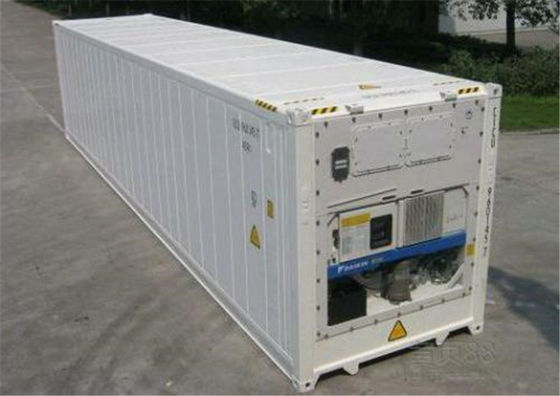 中国 販売のための鋼鉄によって使用される低温貯蔵の容器、40ftのリーファーの容器 サプライヤー