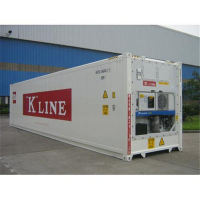 中国 使用されたリーファー容器/冷却装置輸送箱のペイロード22000kgの容積28cbm サプライヤー